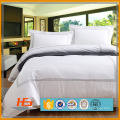 California King Size weiße Baumwolle bestickt Bettbezug für Hotel